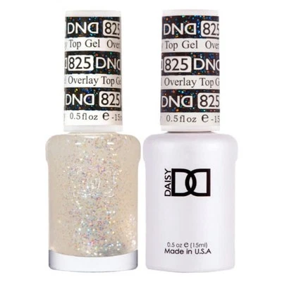 DND Duo Matching OVERLAY GLITTER TOP GELS - #825 - Image 1 of 2