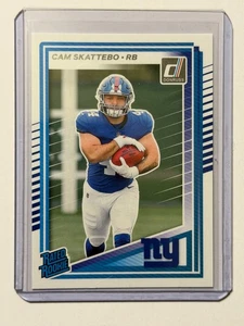 2025 Panini Donruss Rated Rookie Cam Skattebo New York Giants #302 - Picture 1 of 2