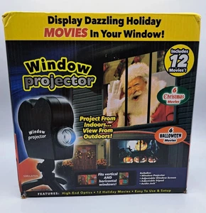 Star Shower Bulb Head Window Wonderland Christmas And Halloween Projector New - Picture 1 of 5
