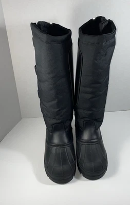 OVATION Adult 40 W9 M7 Black Blizzard Snow Winter Riding Boots Water-Repellent - Image 1 of 4
