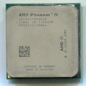 AMD Phenom II X6 1090T HDT90ZFBK6DGR 3.2 GHz six core socket AM3 CPU Thuban 125W - Picture 1 of 2
