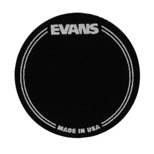 Evans EQ Black Nylon Single Bass Drum Patch (pack of 2 patches) - EQPB1 - Picture 1 of 4