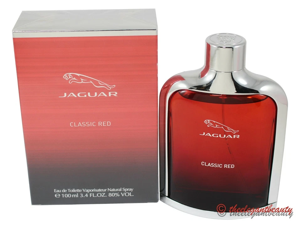 JAGUAR CLASSIC RED НА JAGUAR 3,4/3,3 УНЦИЙ ТУАЛЕТНАЯ ВОДА СПРЕЙ ДЛЯ МУЖЧИН НОВЫЙ В КОРОБКЕ - Изображение 1 из 1