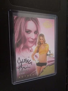 Jessica Kinni Autographed 2014 Bench Warmer Soccer World Cup Autographs #69 Card - Picture 1 of 2