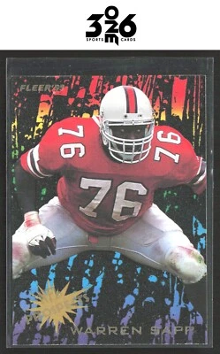 Warren Sapp 1995 Fleer NFL Prospects #14 RC - Image 1 of 2