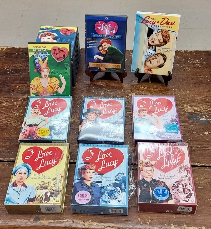 I Love Lucy - The Complete Series Seasons 1 -9 + 50th Ann. special + 3 movies Foto 1 de 1