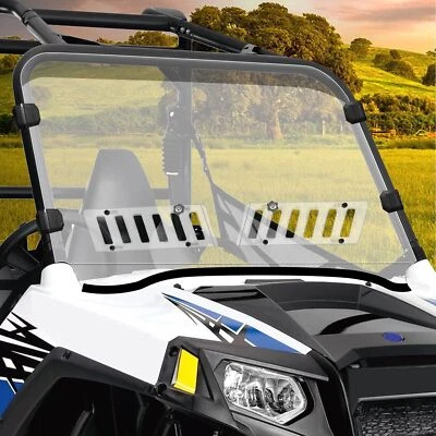 UTV Front Full Windshield Slide-Vent for Polaris 2008-2014 RZR 800 S/ 800/900 XP - Image 1 of 4