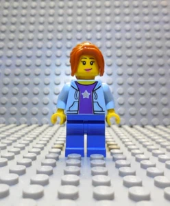 Lego Caminante, Mujer, Sudadera con Capucha Azul Claro Brillante cty0911 Paquete de Personas - Imagen 1 de 2