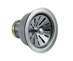 Mountain Plumbing MT310/BRS 3-1/2" Deluxe Kitchen Strainer - Brushed Stainless - Picture 1 of 1