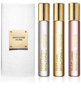 Michael Kors Trio Sexy Amber,Glam Jasmine,Sporty Citrus 0.24oz/7ml Each Trio Set - Picture 1 of 4