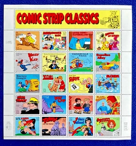 1995 'Comic Strip Classics' Sheet--20 U.S. Postal Service 32-Cent Stamps/ Unused - Picture 1 of 10