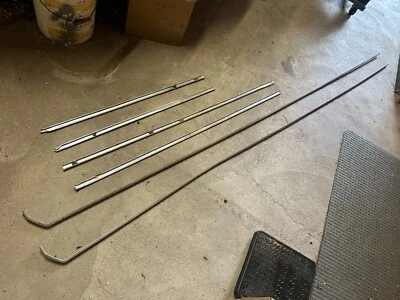 Ford F-150 XLT 80-86 - Juego de molduras de moldura superior delgada completo plataforma larga 8' Foto 1 de 4