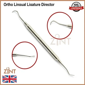 Instrumentos de laboratorio de alambre de arco directo y par director de ligadura lingual de ortodoncia - Imagen 1 de 3