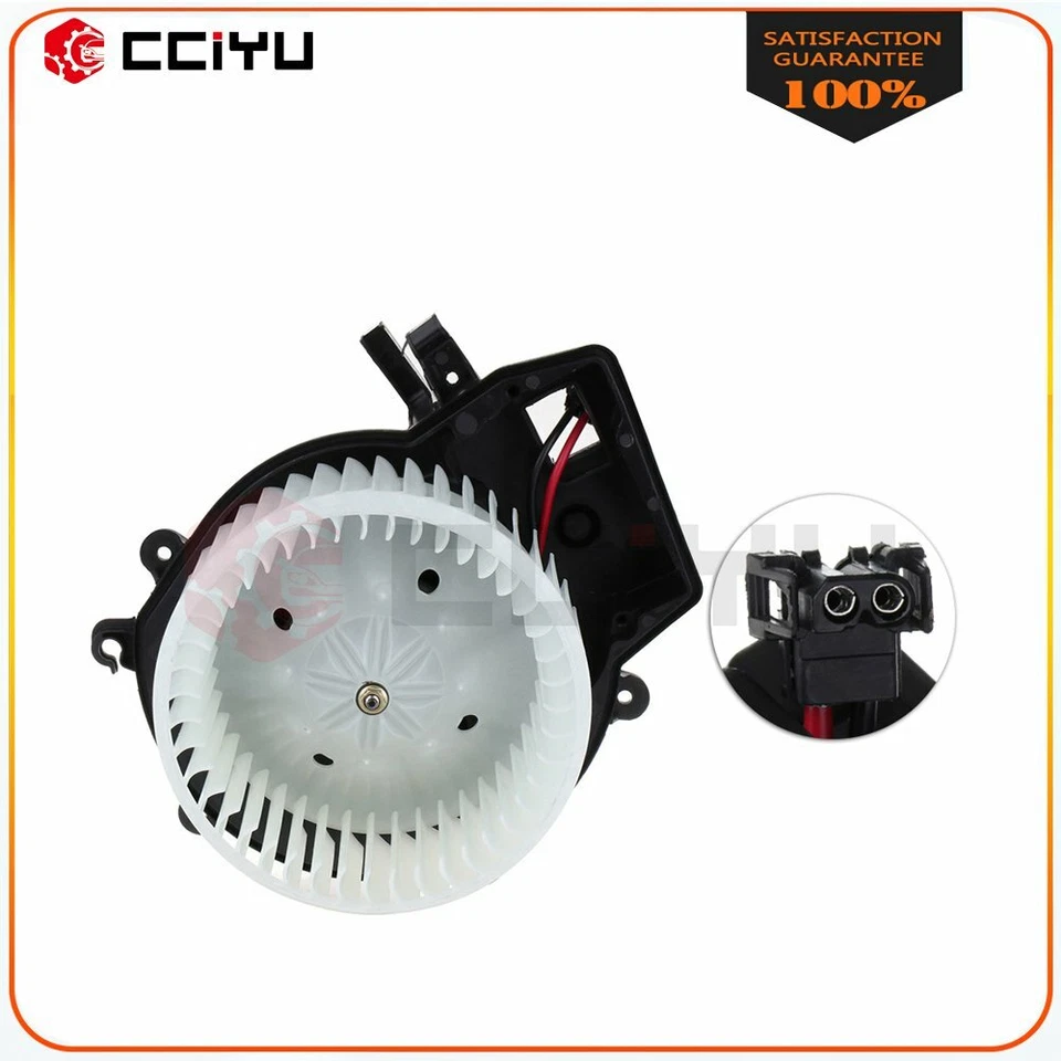 AC Heater Blower Motor w/ Fan Cage Fit For 2001 2002-2004 Mercedes-Benz C200 Foto 1 de 4