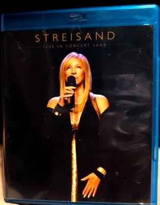 Barbra Streisand - Live In Concert 2006 Blu-ray (2009) LIKE NEW - Image 1 of 4