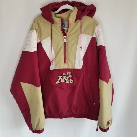 VTG University of Minnesota Golden Gophers STARTER Puffer Stadium Jacket Sz XL Cover
