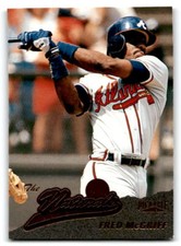 1996 Pinnacle  # 161 Fred McGriff