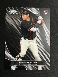 2024 Topps CHROME BLACK JUNG-HOO LEE SAN FRANCISCO GIANTS RC #61 - Picture 1 of 2