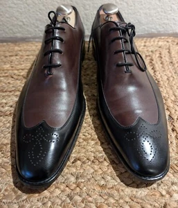 Bacco Bucci Shoes Derby Wingtip Oxfords US 9M EU 42  - Picture 1 of 5