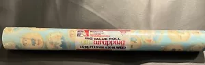 Vintage MCM Christmas Gift Wrapping Paper Value Roll Woolworth New Old Stock - Picture 1 of 4