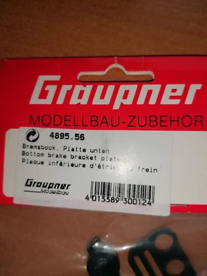 GRAUPNER/HOBAO Mitteldifferentialhalterung/Bremsbockplatte, unten 4895.56 - Bild 1 von 3