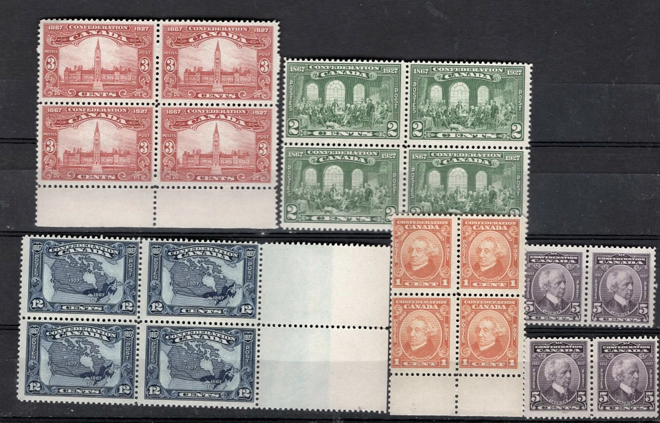 CANADA, SC # 141/5 ( 4 COMPLETE ISSUES), MNH, VF - Image 1 of 1