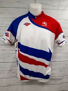 Giordana Cycling Jersey Bank of America All Over Print  Made in Italy Size XL