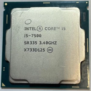 Intel Core i5-7500 SR335 3.40Ghz 7th Gen LGA1151 Quad-Core CPU Desktop Processor - Picture 1 of 3