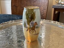Antique, Royal Doulton Vase Middle Eastern Desert scene, Signed H Allen Rare