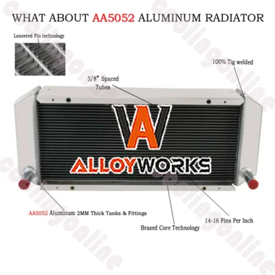 #6666384 Aluminium Radiator fits Bobcat Skid Steer S130 653 751 753 763 773 7753 - Image 1 of 4