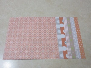 SALE!! 8" x 8" RECOLLECTIONS PAPER - ASSORTED PRINTS - 7 SHEETS - Picture 1 of 8