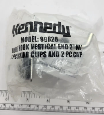 Kennedy 99828 Double Rod Pegboard Hook 2", 0152G - Image 1 of 3