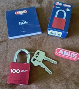 Abus Design Vorhangschloss 100 Jahre Edition 72/40 Padlock - Bild 1 von 2