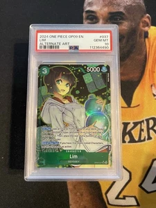 2024 One Piece OP09 Emperor Of New World Lim Alternate Art #037 PSA 10 Gem Mint - Picture 1 of 2