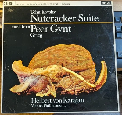HERBERT VON KARAJAN NUTCRACKER SUITE PEER GYNT TCHAIKOVSKY GRIEG DECCA SXL 2308 - Image 1 of 4