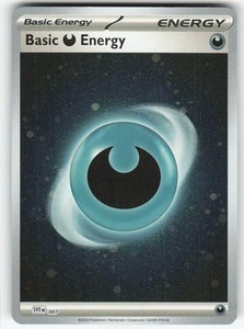SV01: Scarlet & Violet Base Set #007 Basic Darkness Energy (Cosmos Holo) POKEMON - Picture 1 of 2