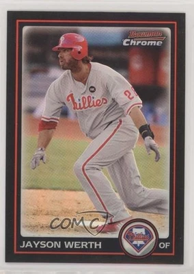 2010 Bowman Chrome Refractor Jayson Werth #17 - Image 1 of 2