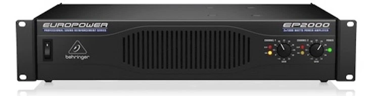 Behringer Europower Ep2000 2000w Power Amplifier - Mint Condition - IOB - Image 1 of 4