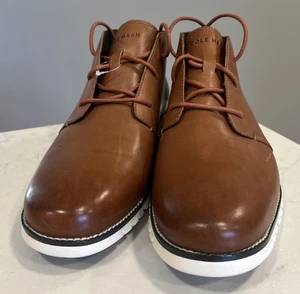 Stivali Chukka Cole Haan ZeroGrand in pelle marrone stile Java C35593 da uomo 11M - Foto 1 di 19
