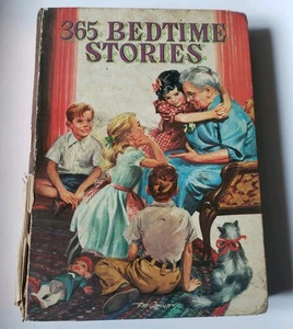 365 Bedtime Stories Book Nan Gilbert, Whitman Publishing Company, Vintage 1955 - Imagen 1 de 18