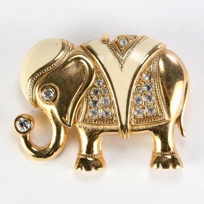 Kenneth J. Lane for Avon Elephant Brooch - Ready to Wear - Image 1 of 2