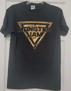 NWT! MONSTER JAM Black Tshirt,Delta Pro-weight Short Sleeve Sz S - Picture 1 of 5