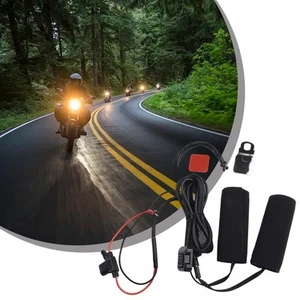 Innovative Technology Motorcycle Heated Hand Grips 12V 3 Speed Handlebar Kit - Picture 1 of 24