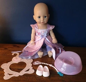 16.5" Baby Annabell Doll walk and crawl interactive clothes accessories bundle - Picture 1 of 6