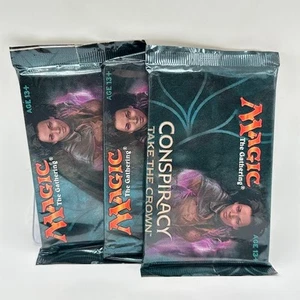 3x Magic: The Gathering Booster Packs Of Conspiracy Factory Sealed Booster Packs - Picture 1 of 2