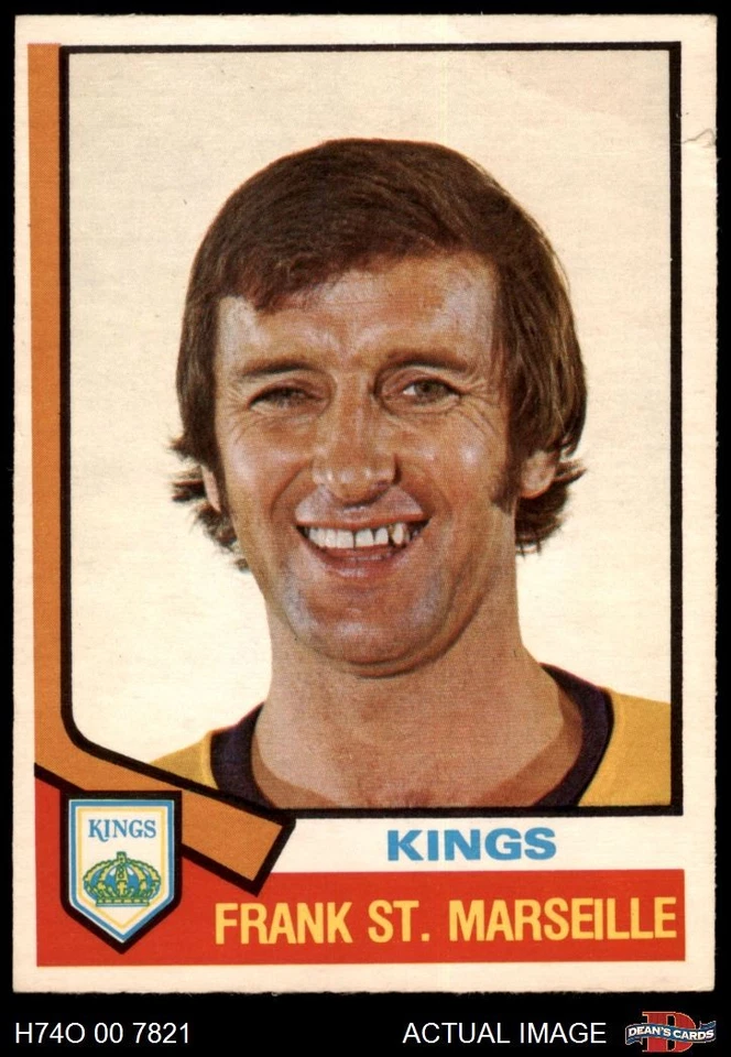 1974 O-Pee-Chee NHL #374 Frank St.Marseille Kings-Hockey 1.5 - FAIR - Image 1 of 1