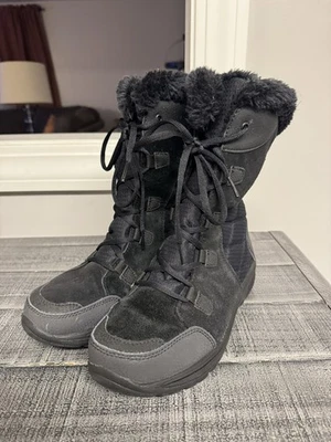Columbia Botas de Invierno para Mujer 9 Negro Ice Maiden II Impermeables con Cordones BL1581-011 Foto 1 de 4