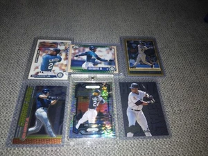 Ken Griffey Jr 6 Card Lot # Prizm Topps Chrome Kings Heavy Metal Score - Picture 1 of 3