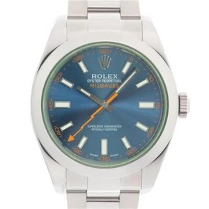 Rolex Milgauss 116400GV Z-Blue Garantie 2016 - Bild 1 von 24