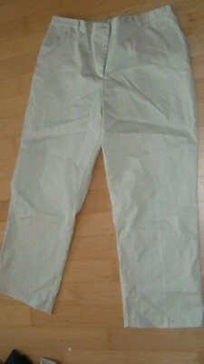Lands END  Gr 52 / 20W Helle Chino Hose NEU beige 60% Baumwolle knöchellang - Bild 1 von 4